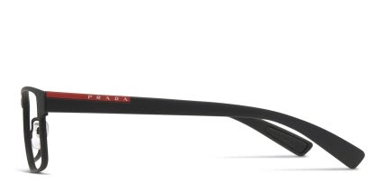 Prada Linea Rossa PS 50GV Black glasses - Black - Side View