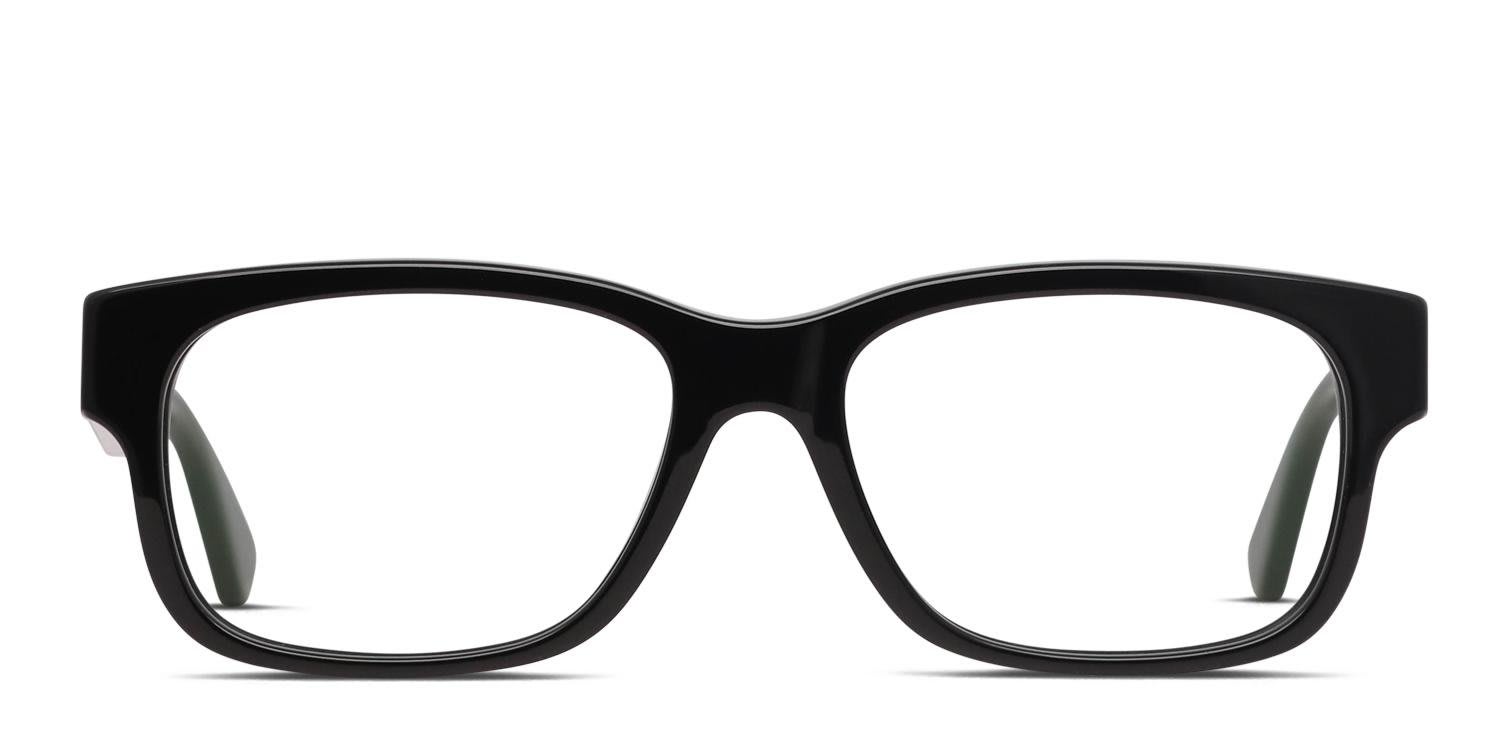 Gucci GG0343O glasses - Shiny Black - Frontal View