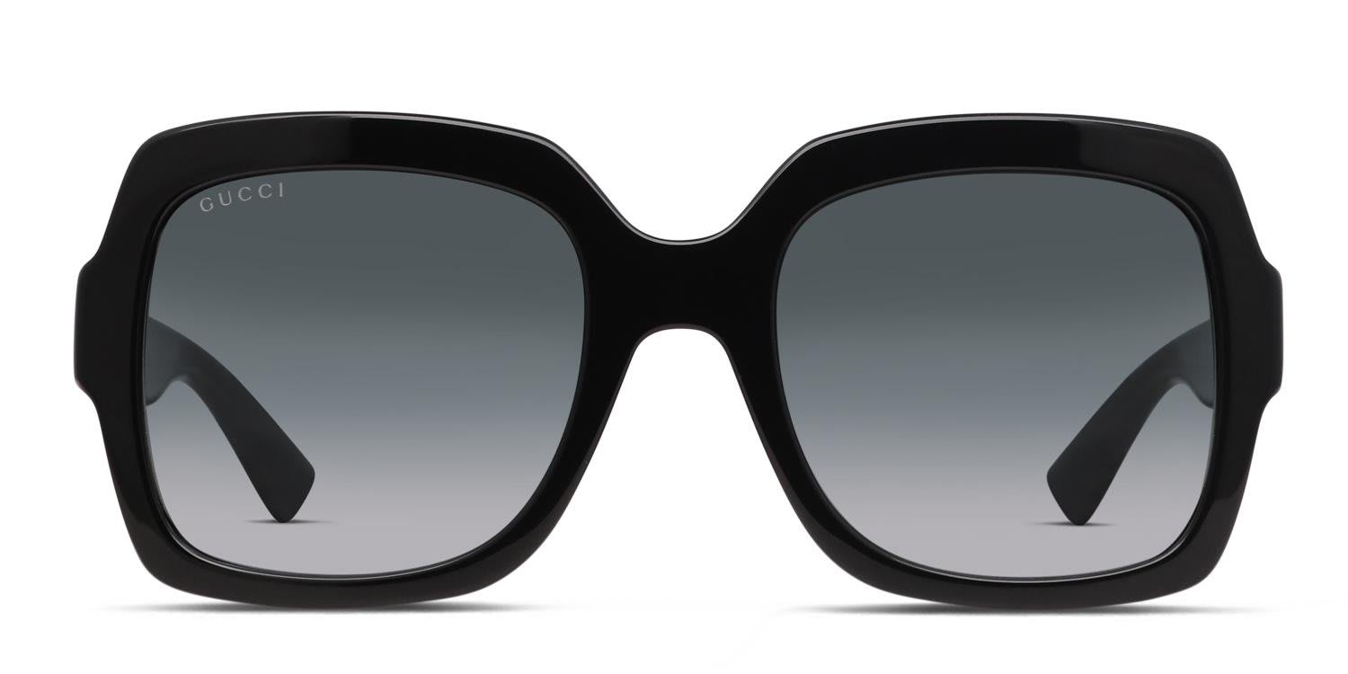 Gucci GG0036SN Shiny Black glasses - Shiny Black - Frontal View