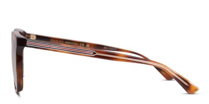 Gucci GG0381SN Tortoise glasses - Tortoise - Side View