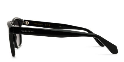 Ferragamo SF2040SE Black, Gray glasses - Black - Side View