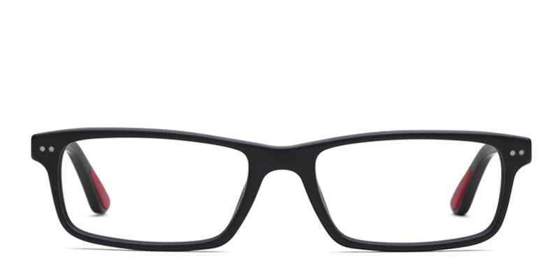 Ray-Ban 5277 Matte Black glasses - Matte Black - Frontal View