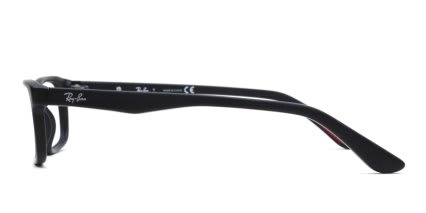 Ray-Ban 5277 Matte Black glasses - Matte Black - Side View
