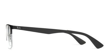 Ray-Ban RX6335 Black glasses - Black - Side View
