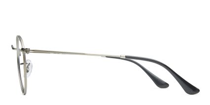 Ray-Ban RX3447V Round Metal Gunmetal glasses - Gunmetal - Side View