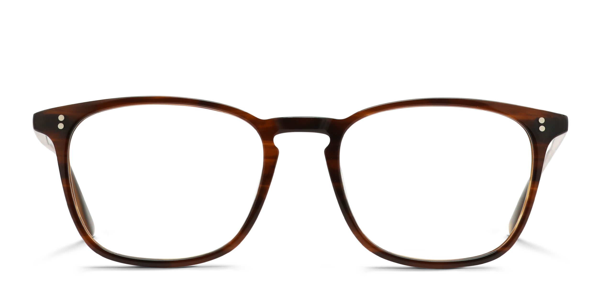 Garrett Leight Boon Brown glasses - Brown - Frontal View