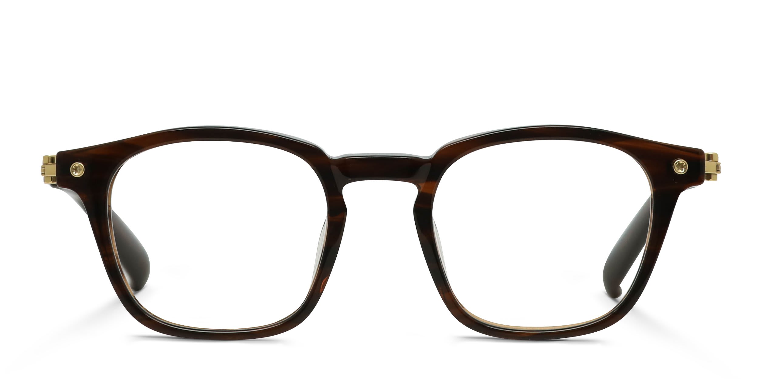 Yohji Yamamoto Label 22 Brown, Tortoise glasses - Brown / Tortoise - Frontal View