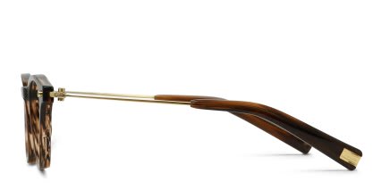Yohji Yamamoto Label 22 Brown, Tortoise glasses - Brown / Tortoise - Side View