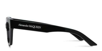 Alexander McQueen AM0453O Shiny Black glasses - Shiny Black - Side View