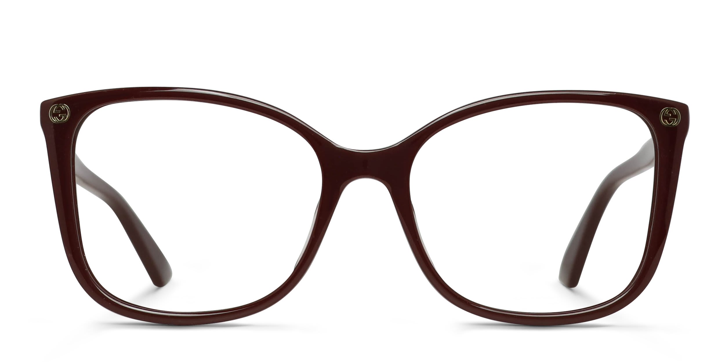 Gucci GG0026O Purple glasses - Purple - Frontal View