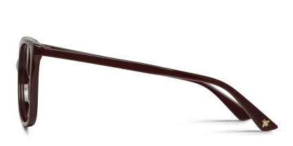 Gucci GG0026O Purple glasses - Purple - Side View