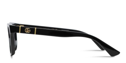 Gucci GG0634O Shiny Black glasses - Shiny Black - Side View