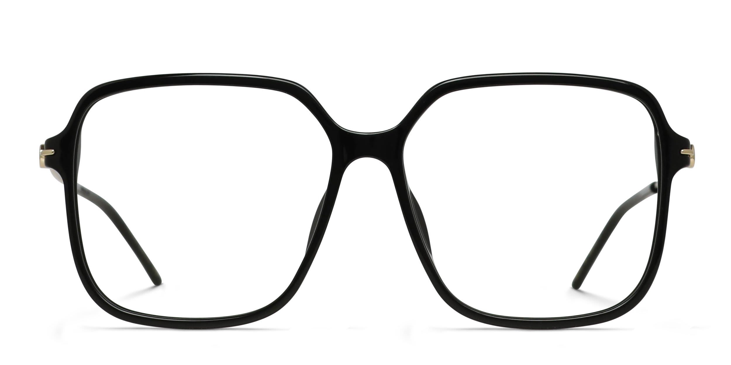 Gucci GG1271O Shiny Black glasses - Shiny Black - Frontal View