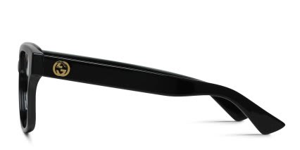 Gucci GG1340O Shiny Black glasses - Shiny Black - Side View