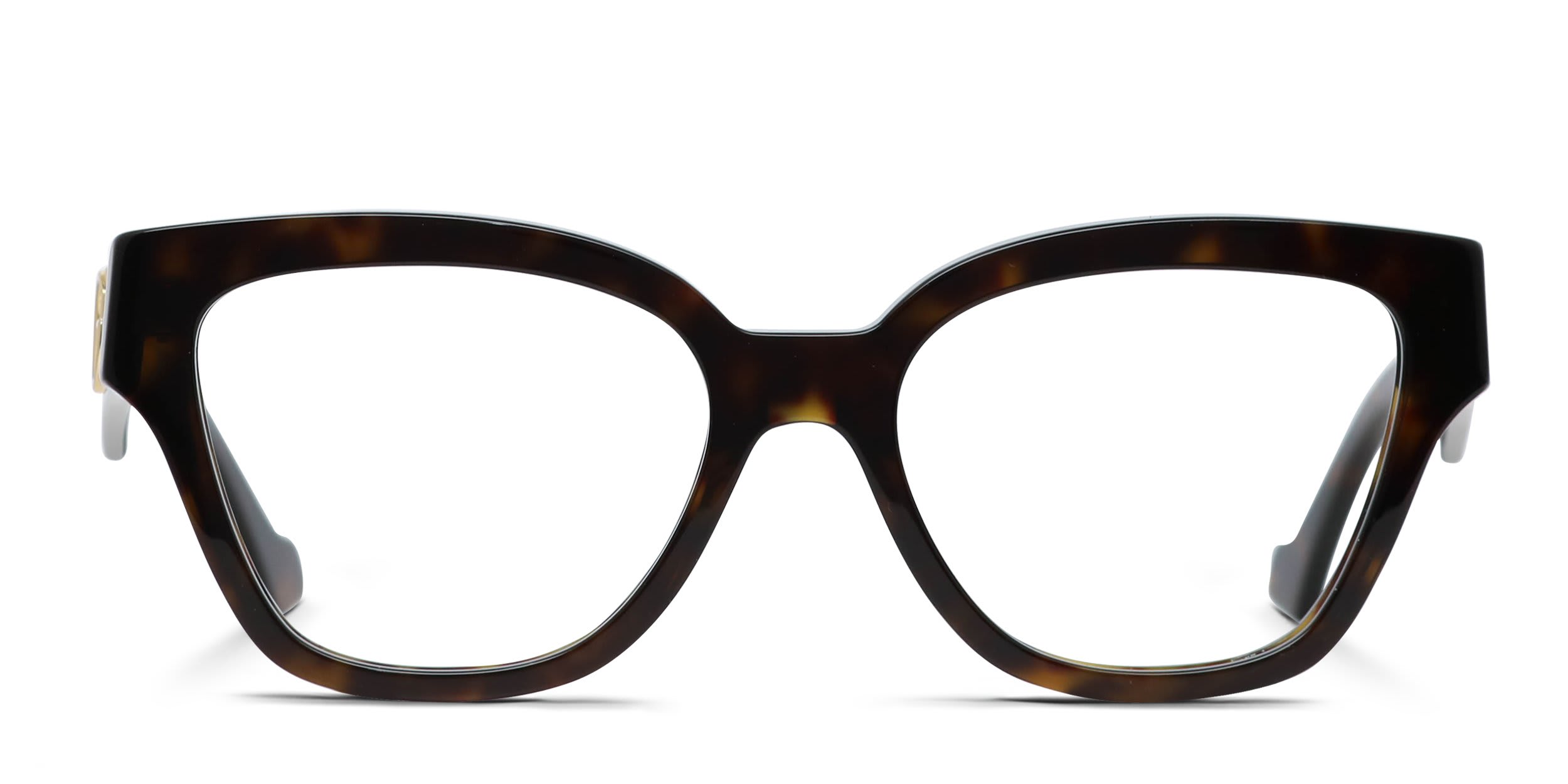 Gucci GG1424O Brown, Tortoise glasses - Brown / Tortoise - Frontal View