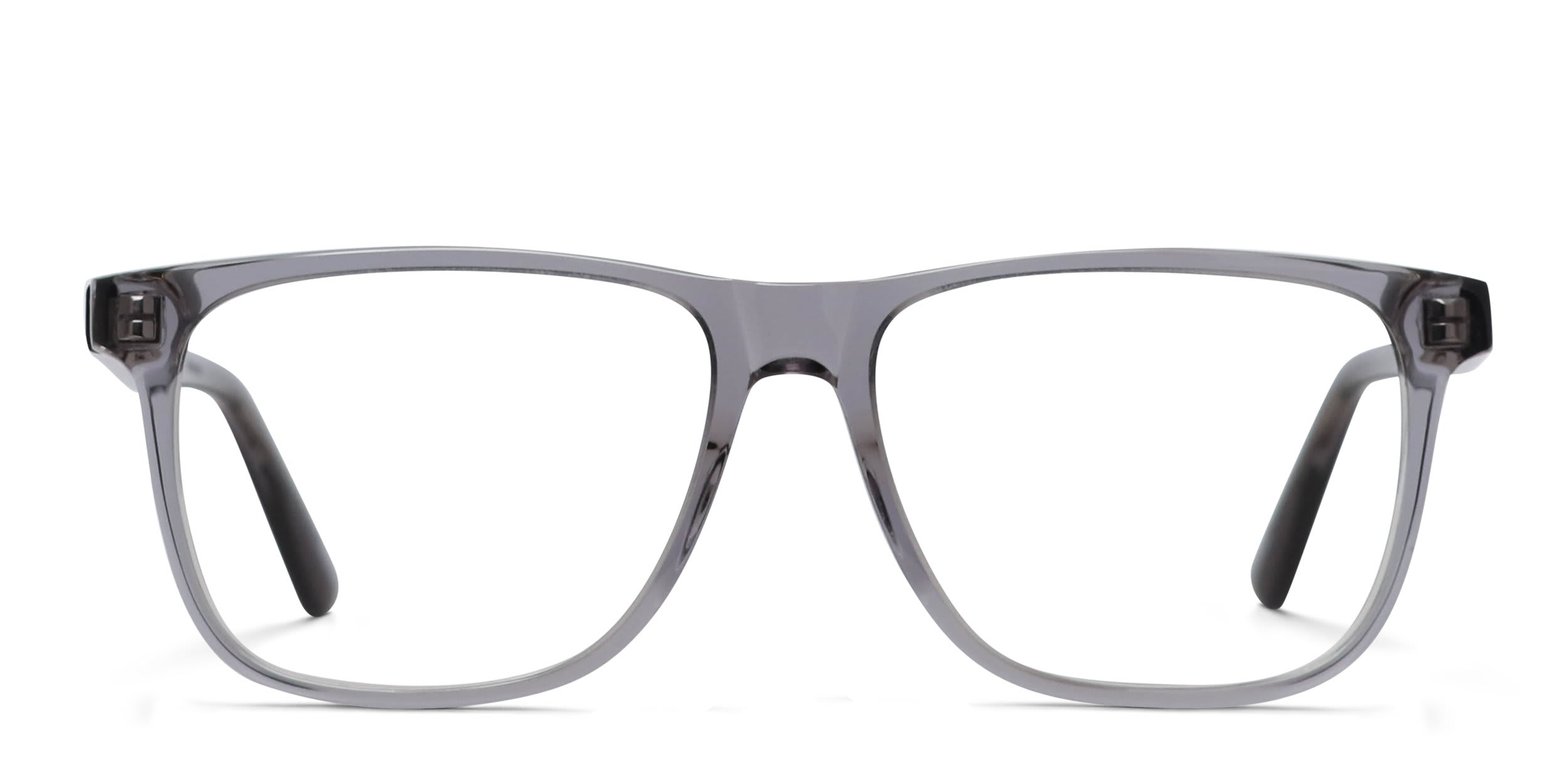 Alexander McQueen AM0463O Gray glasses - Gray - Frontal View