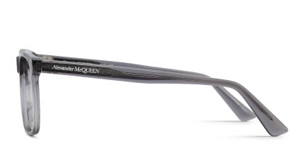 Alexander McQueen AM0463O Gray glasses - Gray - Side View