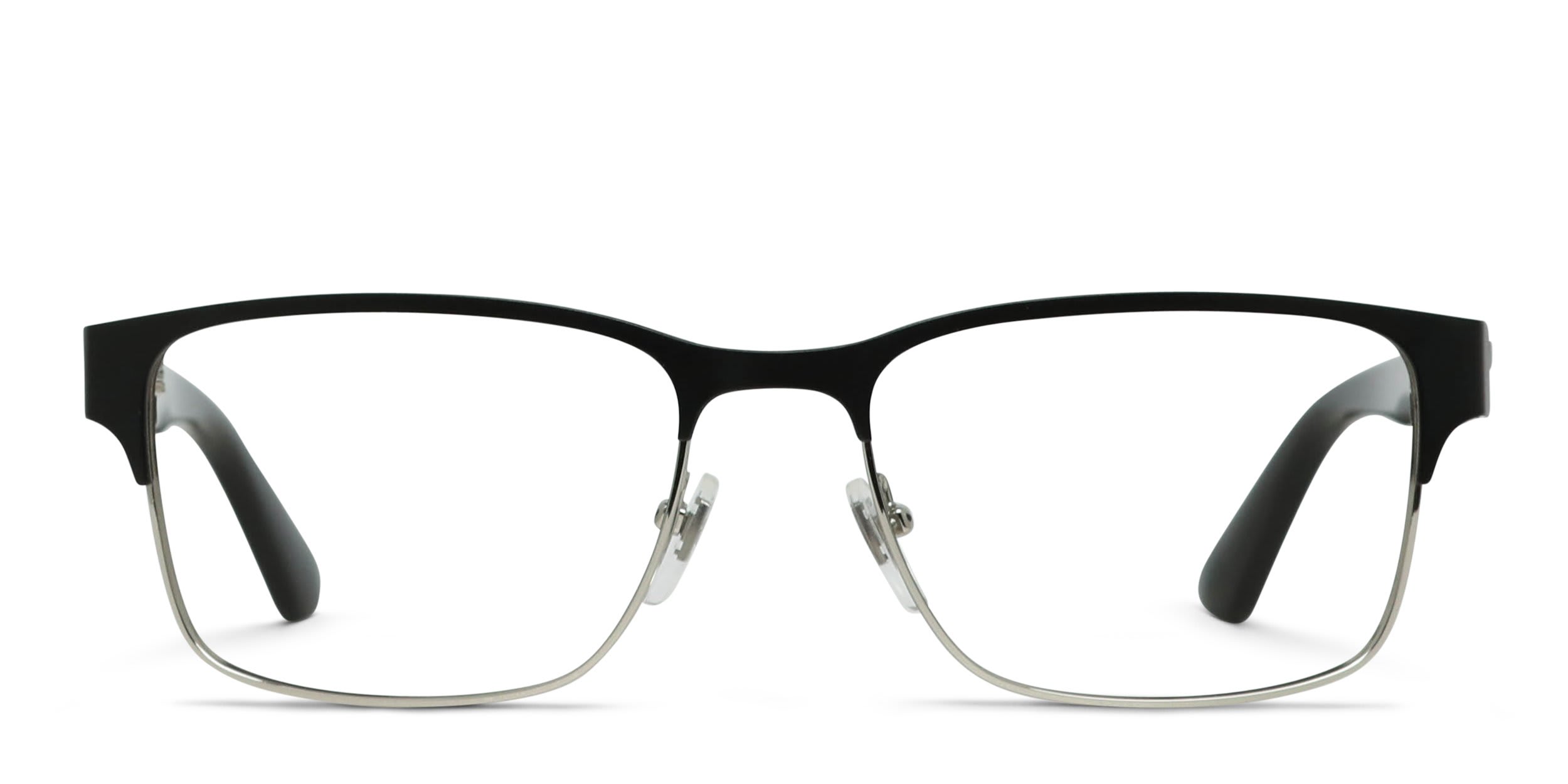 Gucci GG0750O Black, Silver glasses - Black / Silver - Frontal View