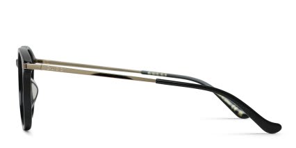 Gucci GG1466OA Shiny Black glasses - Shiny Black - Side View