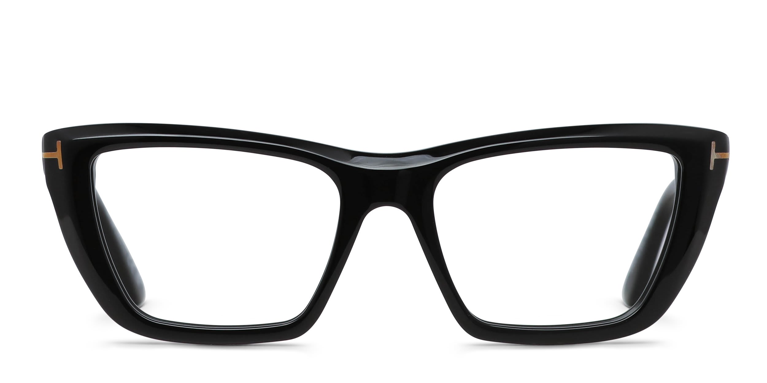 Tom Ford TF6047-B Shiny Black glasses - Shiny Black - Frontal View