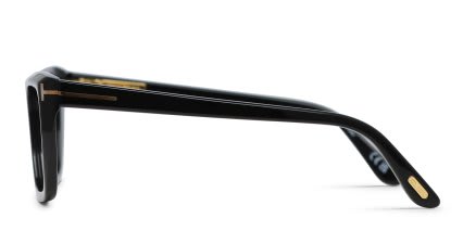 Tom Ford TF6047-B Shiny Black glasses - Shiny Black - Side View