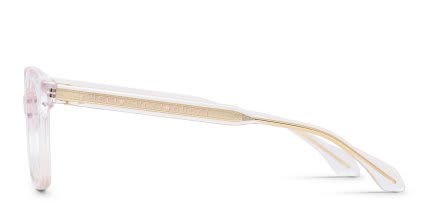 Gucci GG0566ON Clear, Pink glasses - Clear / Pink - Side View