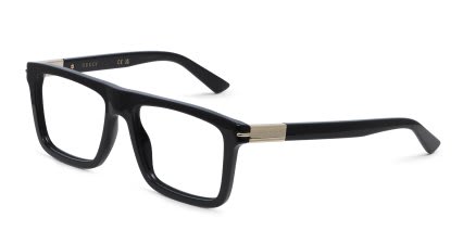 Gucci GG1504O Shiny Black glasses - Shiny Black - Angle View