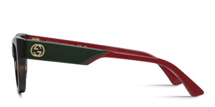 Gucci GG1665O Tortoise glasses - Tortoise - Side View