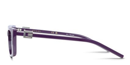 Gucci GG1682O Purple glasses - Purple - Side View