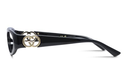 Gucci GG1693O Shiny Black glasses - Shiny Black - Side View