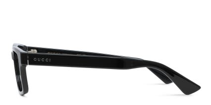 Gucci GG1717O Shiny Black glasses - Shiny Black - Side View