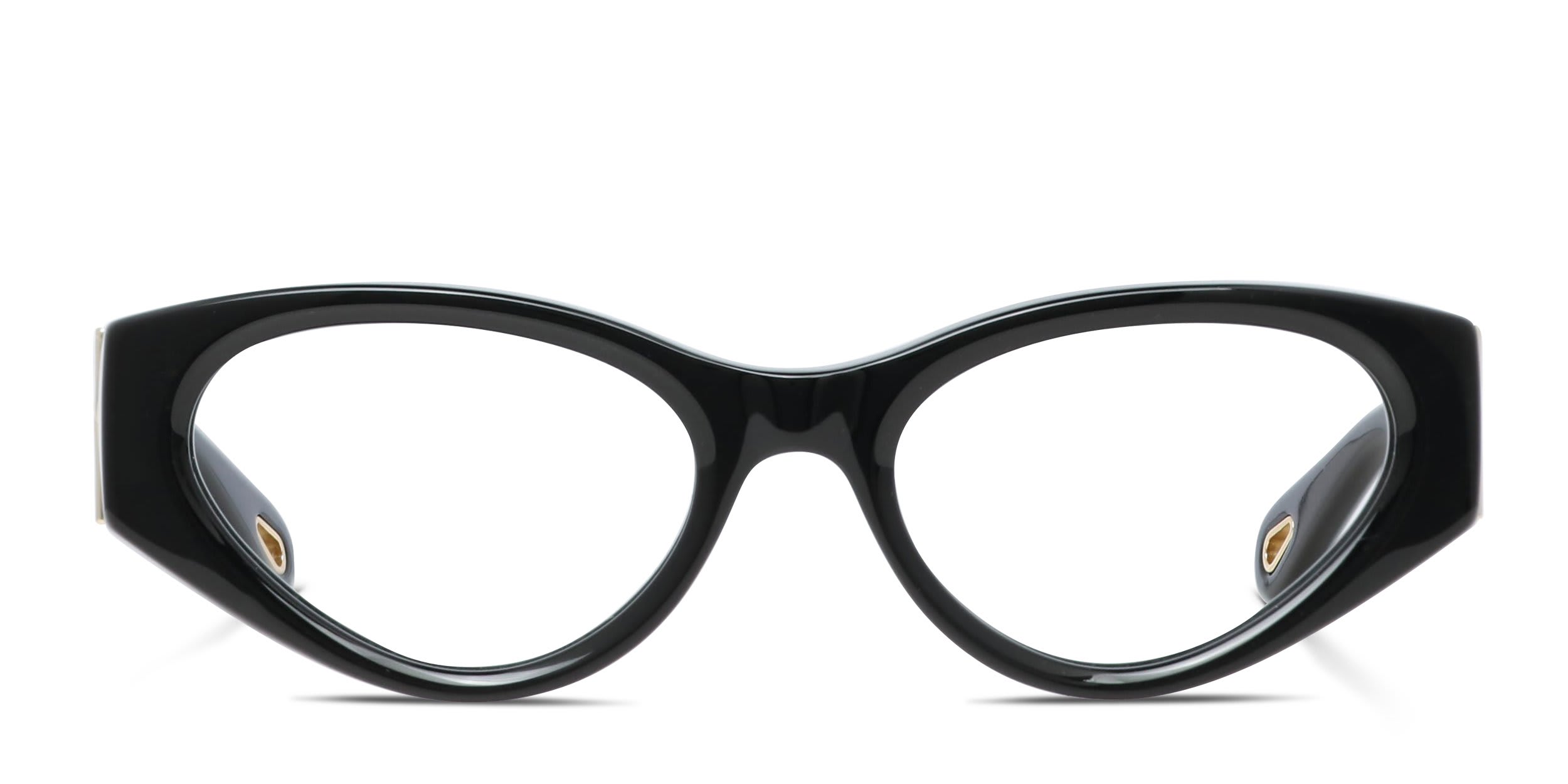 Chloe CH0273O Shiny Black glasses - Shiny Black - Frontal View