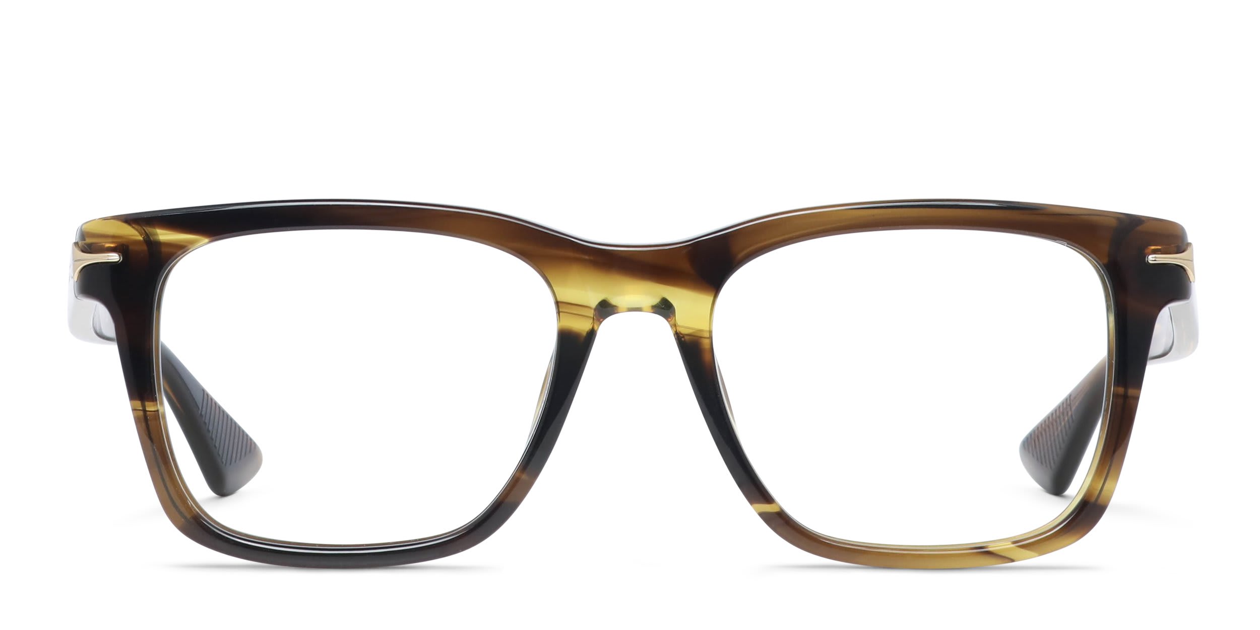 Mont Blanc MB0266O Tortoise, Brown glasses - Tortoise / Brown - Frontal View