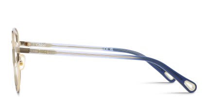 Chloe CH0269O Gold glasses - Gold - Side View