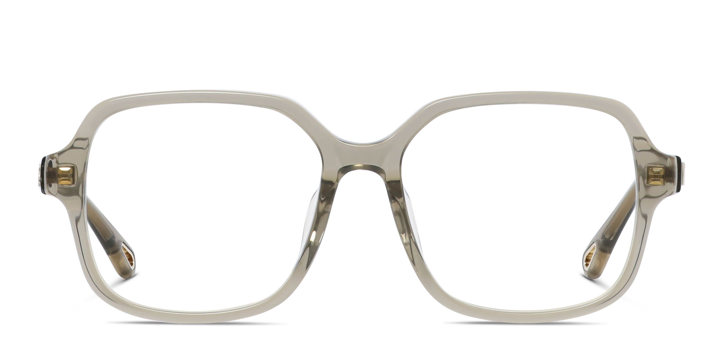 Chloe CH0277OA Green glasses - Green / Clear - Frontal View