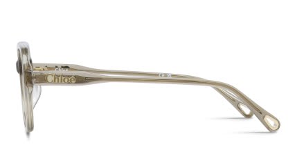 Chloe CH0277OA Green glasses - Green / Clear - Side View