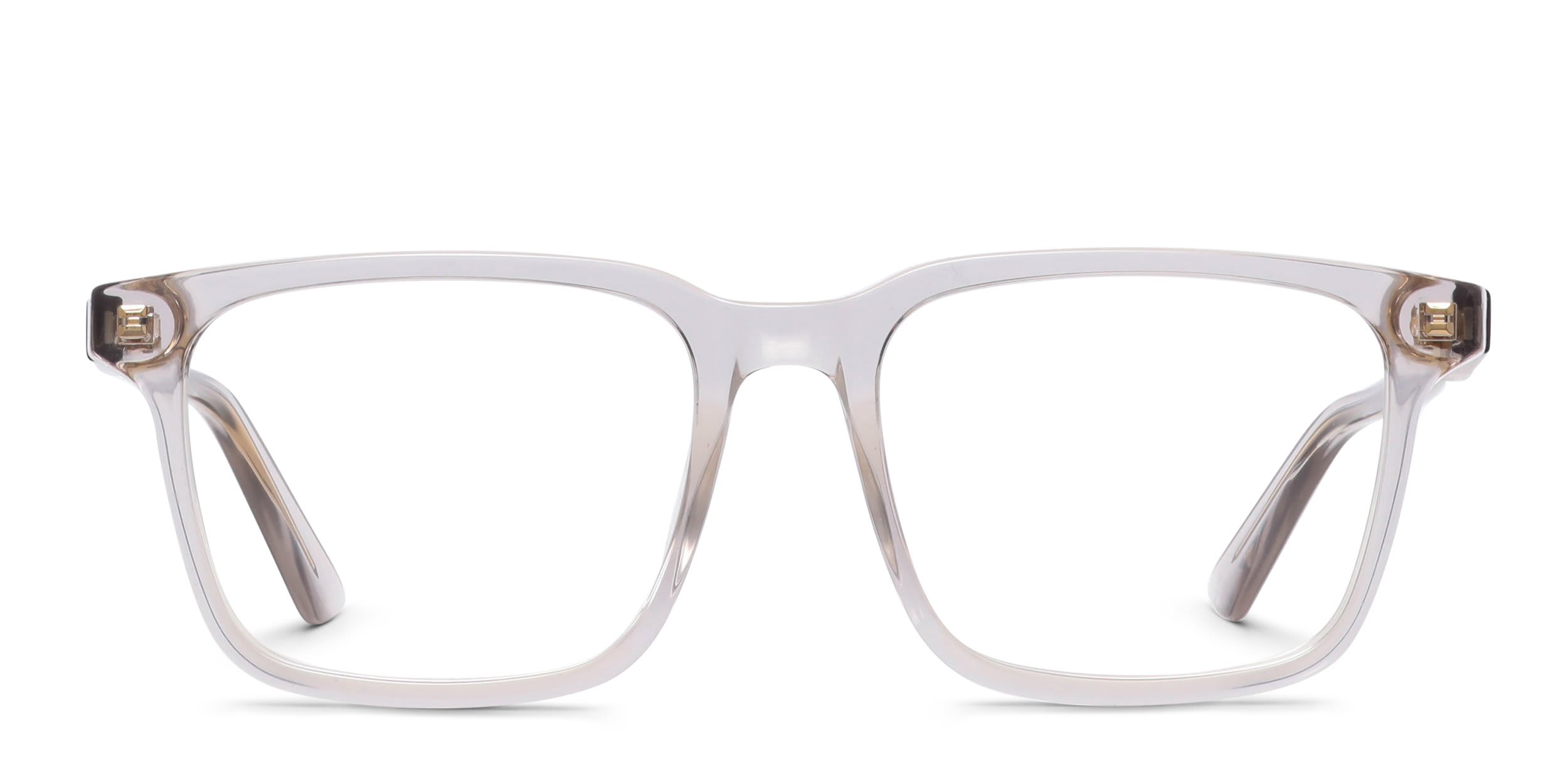 Gucci GG1120O Gray, Clear glasses - Gray / Clear - Frontal View
