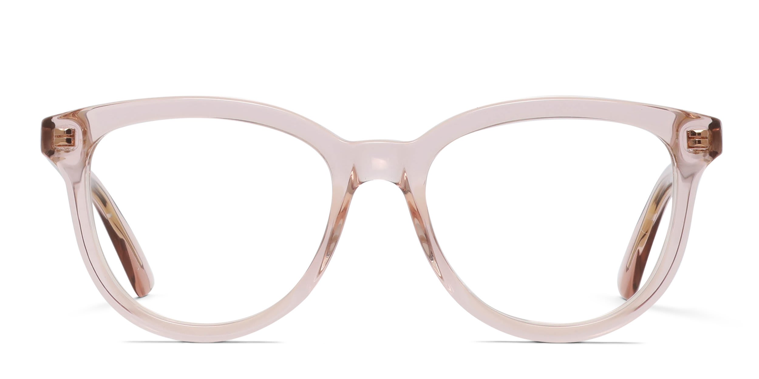Gucci GG1687O Pink, Clear glasses - Pink / Clear - Frontal View