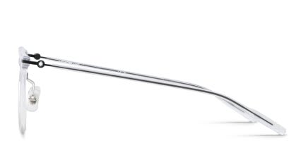 Mont Blanc MB0354O Clear glasses - Clear - Side View