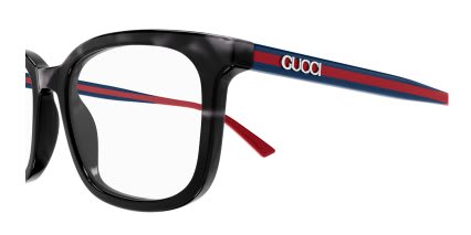 Gucci GG1928O Gray, Tortoise glasses - Gray / Tortoise - Side View
