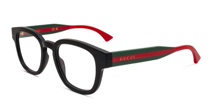 Gucci GG1992O Shiny Black glasses - Shiny Black - Angle View