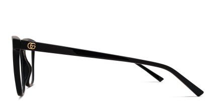Gucci GG1995O Shiny Black glasses - Shiny Black - Side View