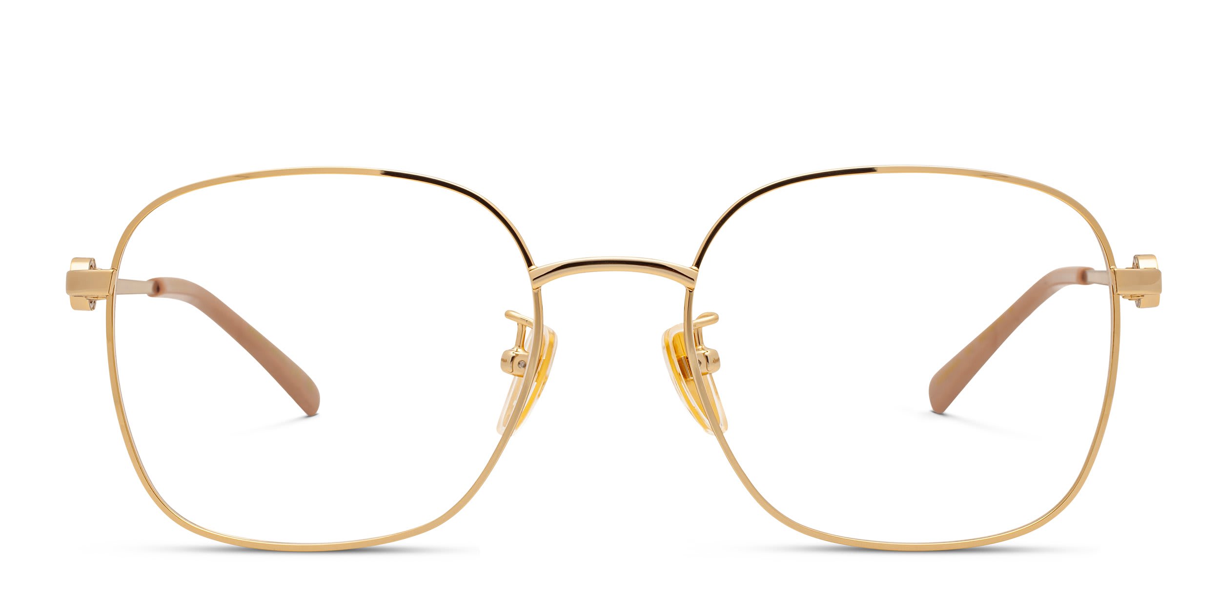 Gucci GG2006OA Gold glasses - Gold - Frontal View