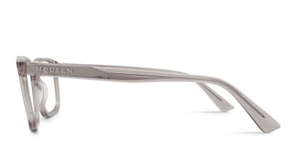 Alexander McQueen AM0486O Gray glasses - Gray - Side View