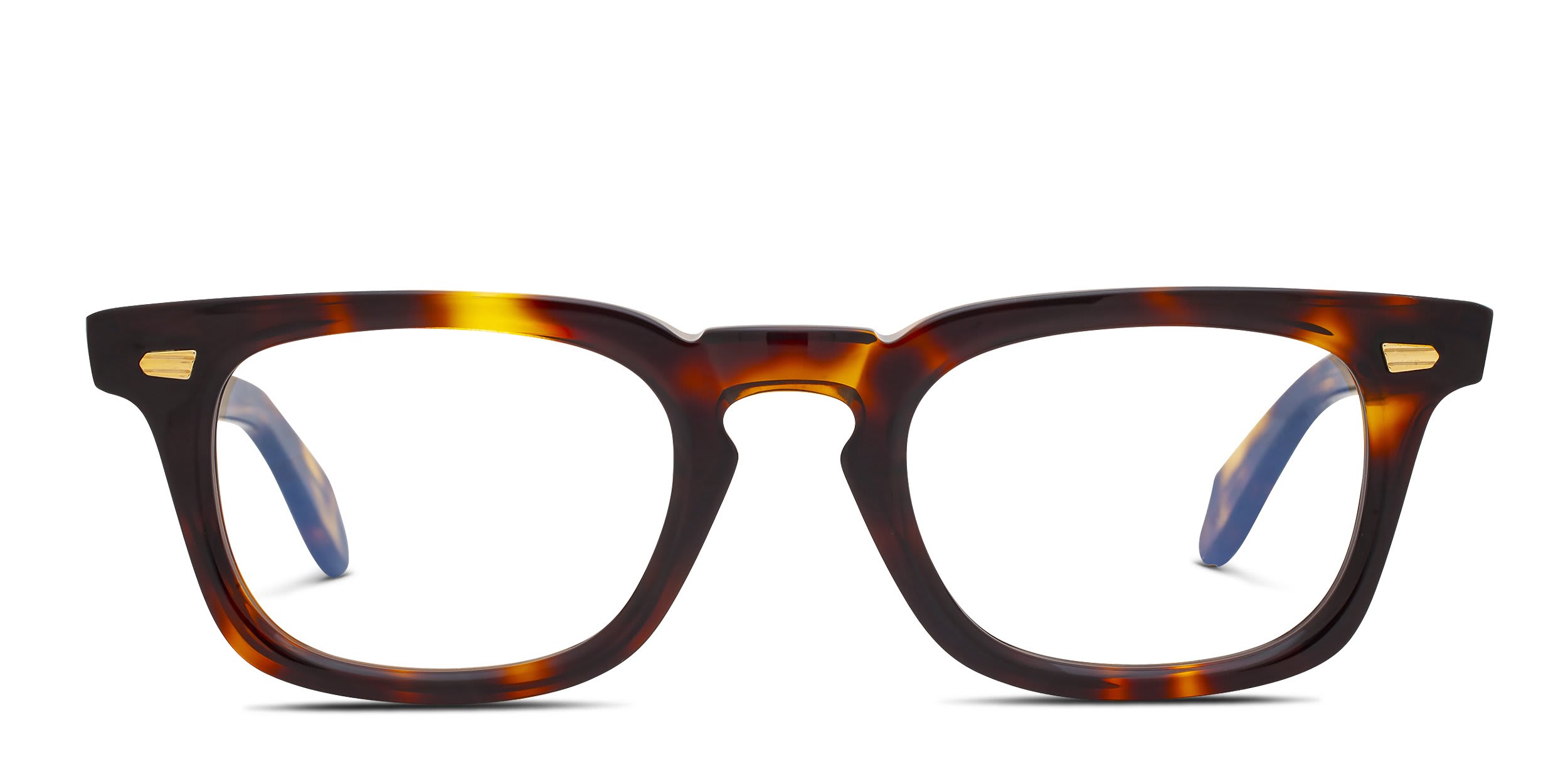 Cutler and Gross 1406 Tortoise glasses - Tortoise - Frontal View