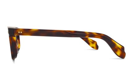 Cutler and Gross 1406 Tortoise glasses - Tortoise - Side View