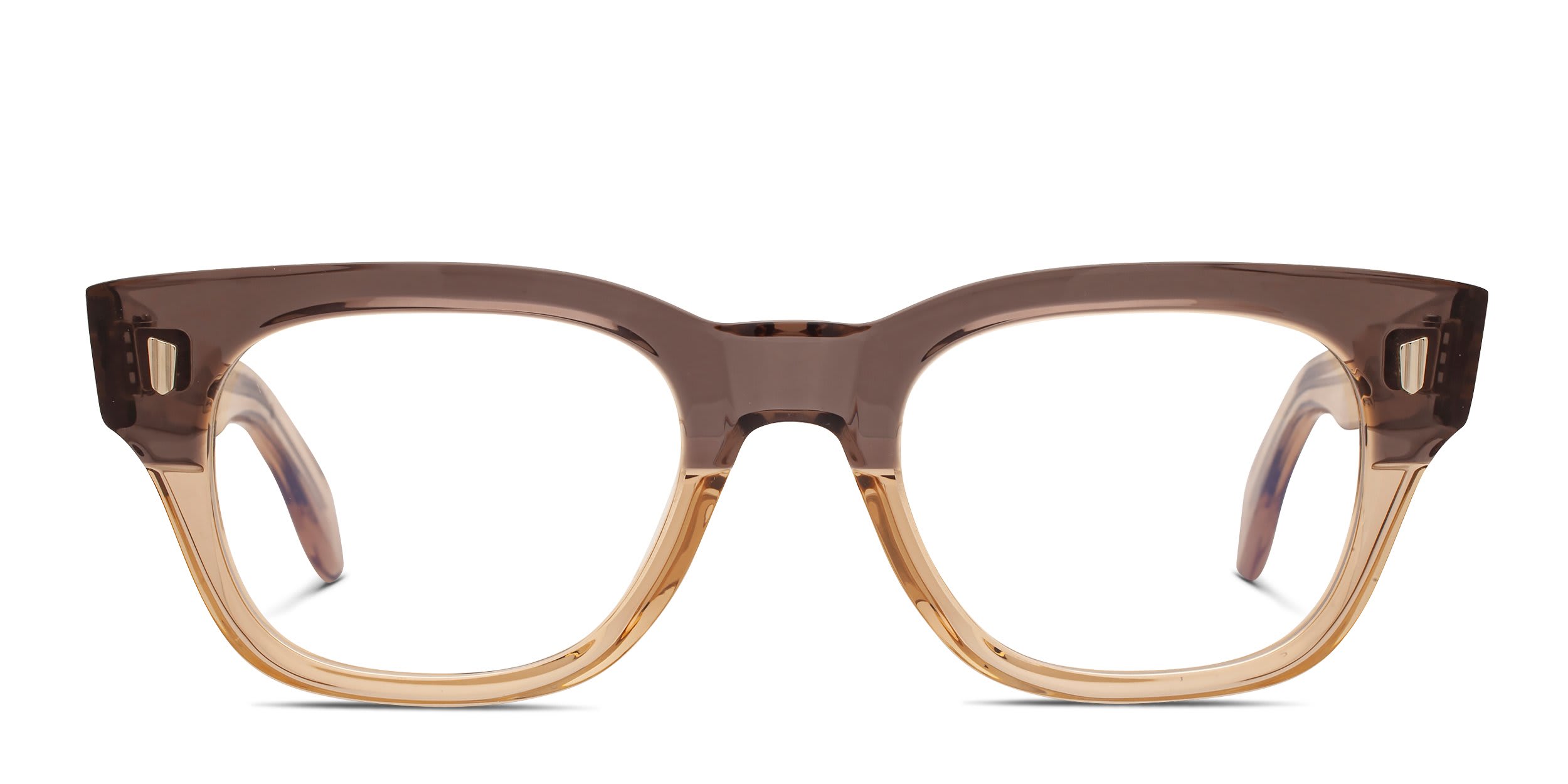 Cutler and Gross 1421 Gray, Beige glasses - Gray / Beige - Frontal View