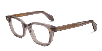 Cutler and Gross 9521 Gray, Clear glasses - Gray / Clear - Angle View