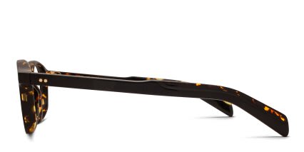 Cutler and Gross GR04 Black, Tortoise glasses - Black / Tortoise - Side View