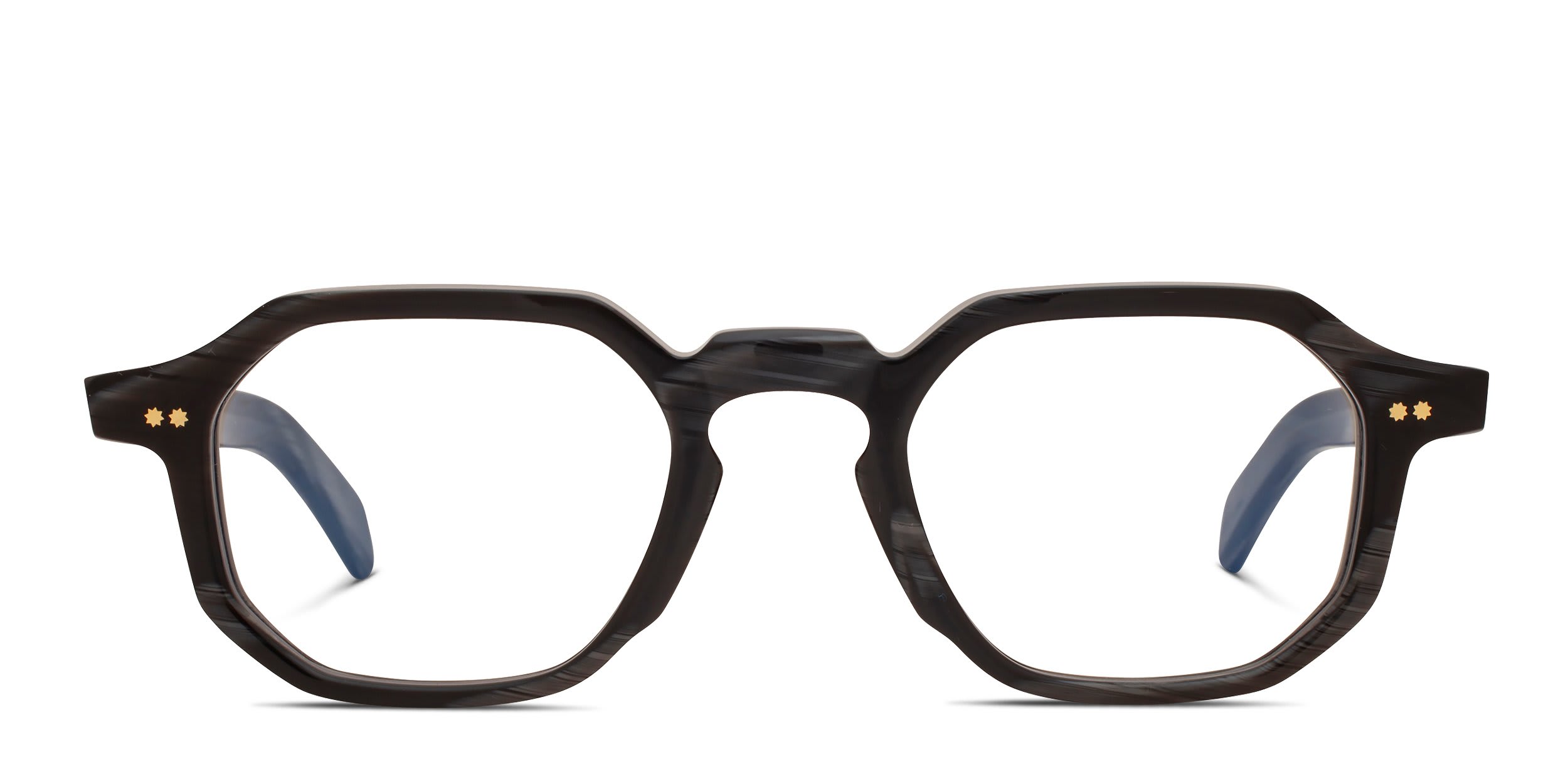 Cutler and Gross GR11 Gray, Black glasses - Gray / Black - Frontal View